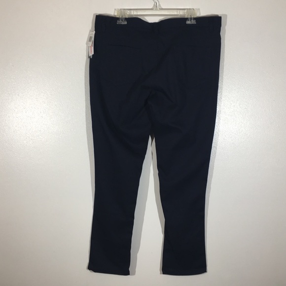 Plus Size Navy Blue Stretch Pants - 20 - Picture 2 of 5